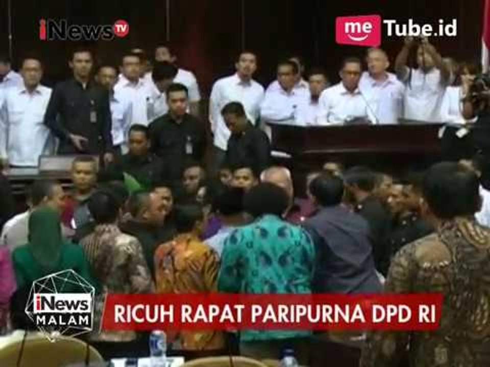Seperti Rapat Anak SD, Rapat Paripurna DPD RI Berlangsung Ricuh - iNews Malam 03/04