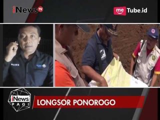 Tiga Jenazah Sudah Berhasil Ditemukan Pada Longsor Ponorogo - iNews Pagi 04/04