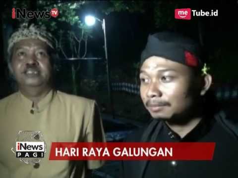 Umat Hindu di Tulungagung Merayakan Hari Raya Galungan - iNews Pagi 06/04