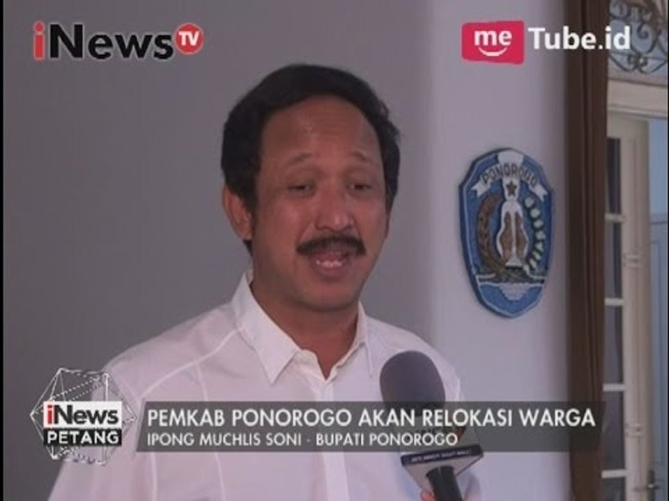 Live Report : Pemkab Ponorogo akan relokasi warga korban longsor  - iNews Petang 05/04