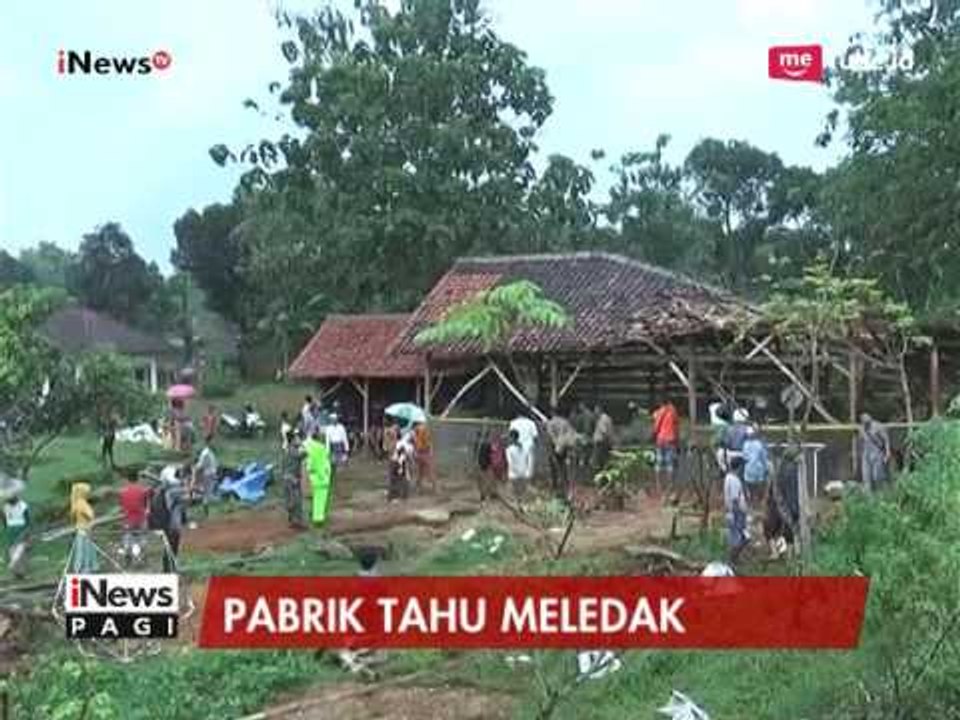 Pabrik Tahu di Sumedang Meledak, 1 Tewas dan 5 Kitis - iNews Pagi 07/04