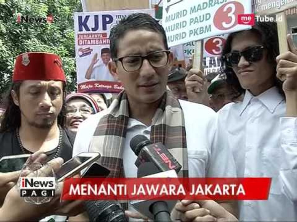 Sandi Menampung Aspirasi Revitalisasi Bantaran Kali Ciliwung - iNews Pagi 07/04