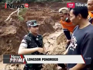 Live Report : Tim SAR berhasil temukan satu korban longsor Ponorogo - iNews Prime 07/04