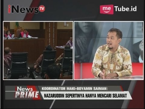 Kasus korupsi E-KTP Nazaruddin sepertinya hanya mencari selamat - iNews Prime 06/04