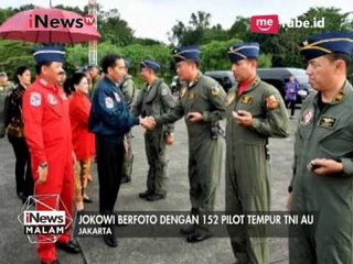 Jokowi Mengunjungi Lanud Halim Perdanakusuma Dalam Rangka HUT TNI AU ke 71 - iNews Malam 09/04
