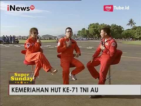 Atraksi Pesawat Jupiter Aerobatik Tim Sambut HUT TNI AU ke 71 - iNews Pagi Super Sunday 09/04