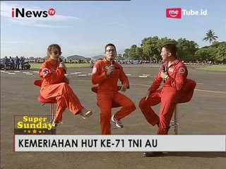 Atraksi Pesawat Jupiter Aerobatik Tim Sambut HUT TNI AU ke 71 - iNews Pagi Super Sunday 09/04