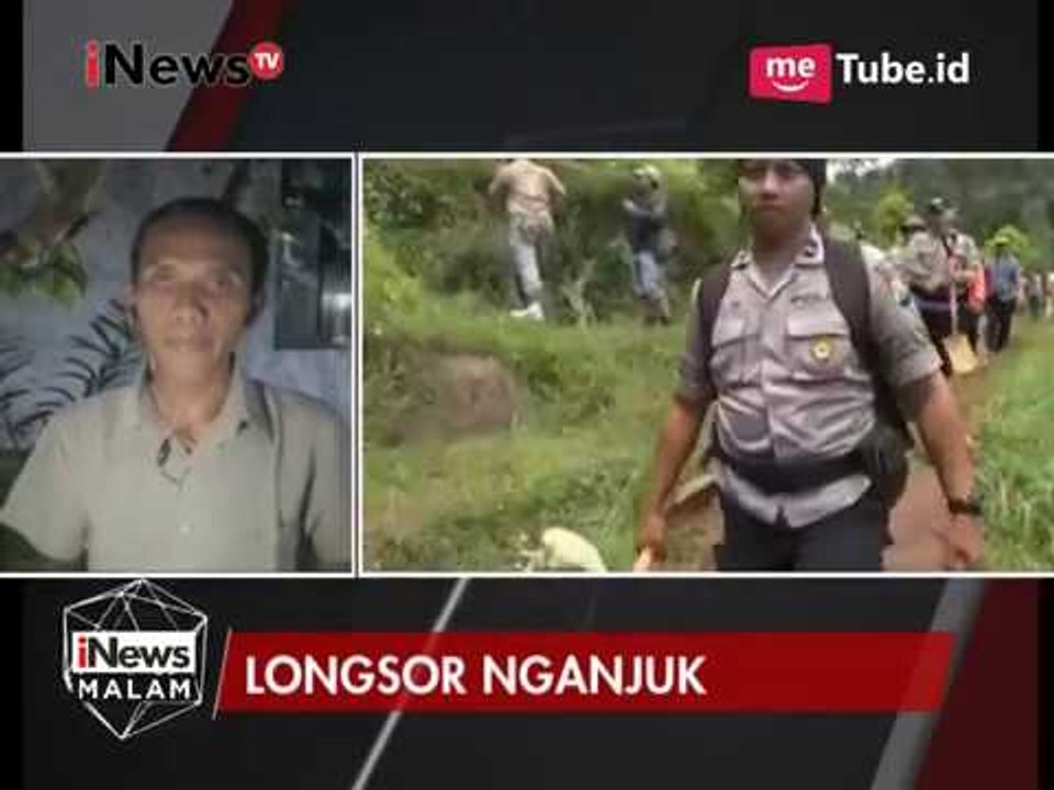 Diduga Ada 5 Warga Yang Tertimbun Longsor di Nganjuk - iNews Malam 10/04