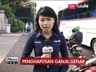 Penghapusan Ganjil Genap Mempermudah Pengendara Bermotor - iNews Pagi 10/04
