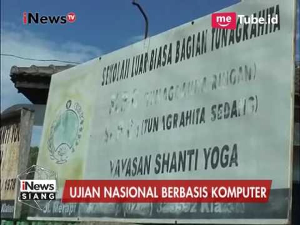 UNBK Juga Dilaksanakan di Sekolah Berkebutuhan Khusus - iNews Siang 10/04
