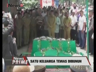 Pemakaman 1 Keluarga yang Tewas Dibunuh di Medan - iNews Prime 10/04