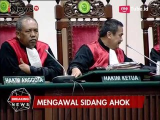 Hakim : Hormati Jadwal yang Sudah Ditentukan - Breaking News 11/04