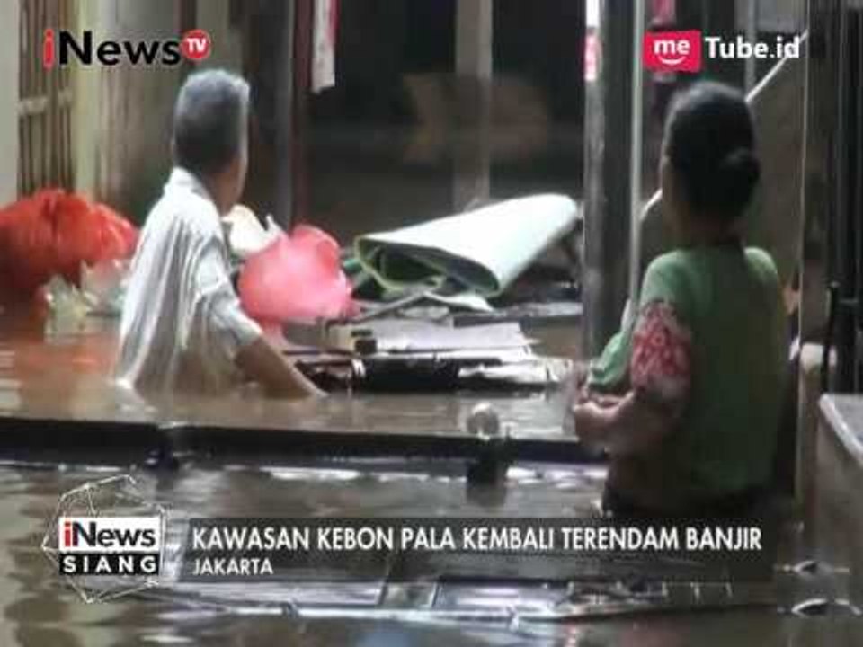 Tingginya Intesitas Hujan di Jakarta, Kb Pala Jatinegara Kembali Banjir - iNews Siang 11/04