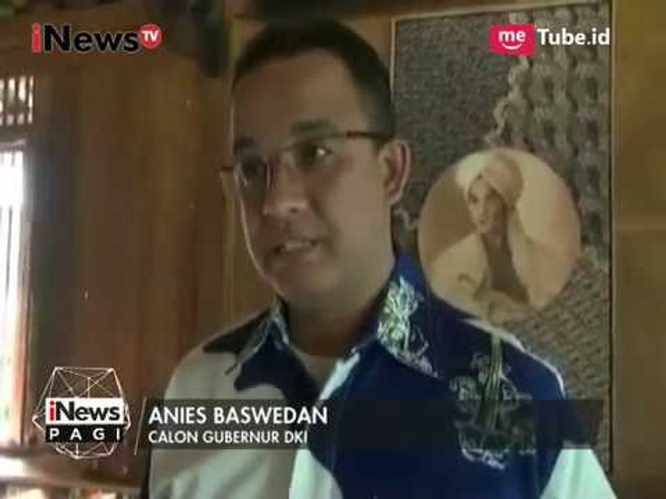 Anies Terima Kunjungan Dari Pimpinan Pondok Pesantren Cipasung Tasikmalaya - iNews Pagi 12/04