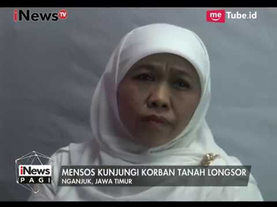 Mensos Kunjungi Para Keluarga Korban Tanah Longsor di Nganjuk - iNews Pagi 11/04