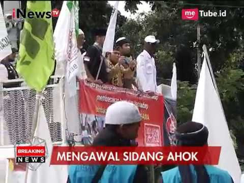 Kubu Kontra Ahok Kecam Keras Penundaan Sidang - Breaking News 11/04