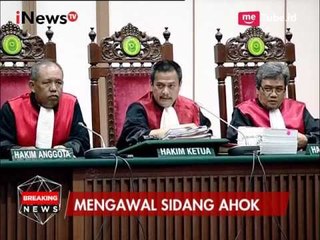 Hakim : Hormati Jadwal Sidang yang Disepakati Semula - Breaking News 11/04