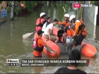 Pemukiman Banjir, Warga Komplek Dosen IKIP Bekasi Dievakuasi Timsar - iNews Siang 12/04