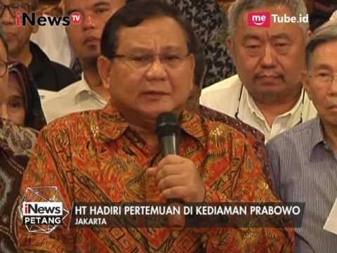 Prabowo Himbau Semua Menjaga Keutuhan Bangsa Dalam Dialog Kebangsaan - iNews Petang 11/04