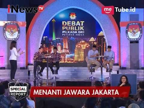Debat putaran ke dua, Ahok lebih ke pembangunan Anies lebih ke SDM - Special Report 13/04