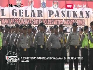 下载视频: Petugas Gabungan Jaktim Gelar Apel Keamanan Jelang Pilkada DKI Putaran 2 - iNews Petang 13/04