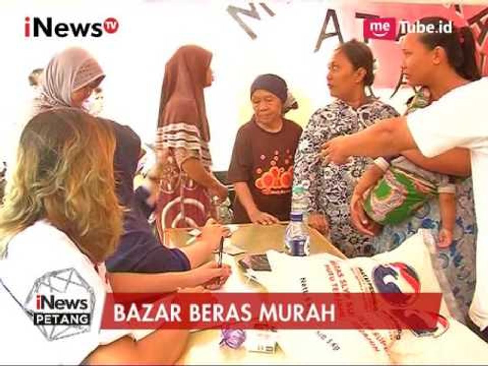 Membantu Warga Ekonomi Rendah, Kartini Perindo Terus Gerakkan Bazar Murah - iNews Petang 12/04