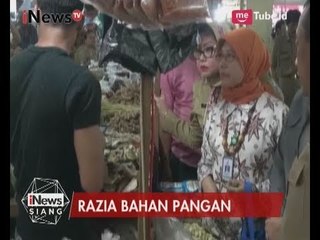 Patugas Lakukan Sidak dan Temukan Zat Berbahaya di Pasar Tradisional Ps. Minggu - iNews Siang 30/05