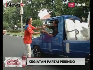 Peduli Masyarakat, Perindo Bagikan Ta'jil Gratis di Jalan - iNews Pagi 30/05