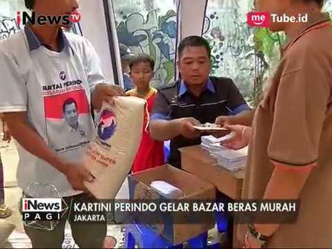 Warga Antusias & Senang Dengan Kegiatan Kartini Perindo Gelar Bazar Murah - iNews Pagi 15/04