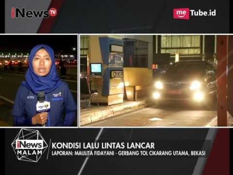 Libur Panjang, Kondisi di Tol Cikarang Utama Terlihat Ramai Lancar - iNews Malam 14/04