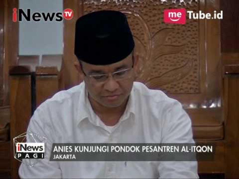 Anies kunjungi Pondok Pesantren Al-Itqon - iNews Pagi 14/04