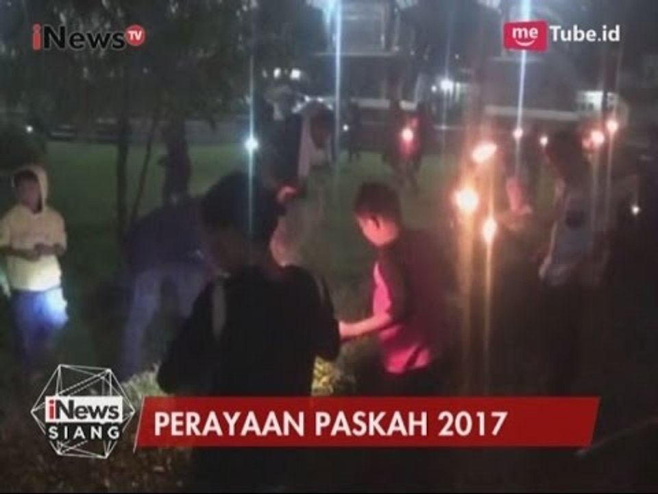 Keseruan Anak - anak Toraja Mencari Telur Paskah yang Disebar Diarea Gereja - iNews Siang 16/04