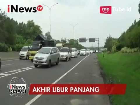 Pasca libur Paskah ruas jalan tol Cipularang dipadatin kendaraan - iNews Malam 16/04