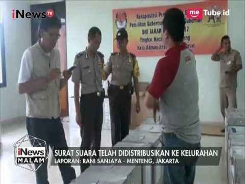 Kecamatan Menteng Melakukan Pengecekan Jumlah Surat Suara - iNews Malam 17/04