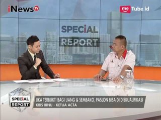 Timses yang Membagikan Uang Atau Sembako Bisa Dihukum Pidana - Special Report 17/04