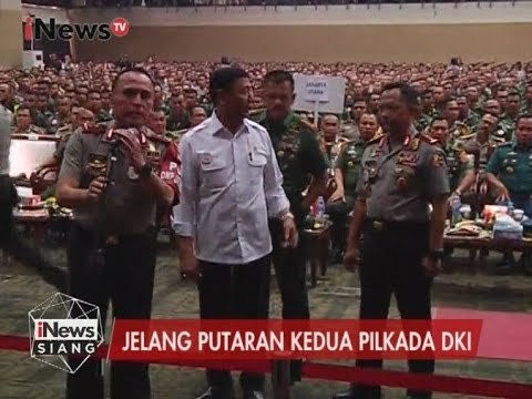 62 Ribu Pasukan Gabungan Akan Disiagakan Untuk Pengamanan Pilkada DKI Jakarta - iNews Siang 18/04