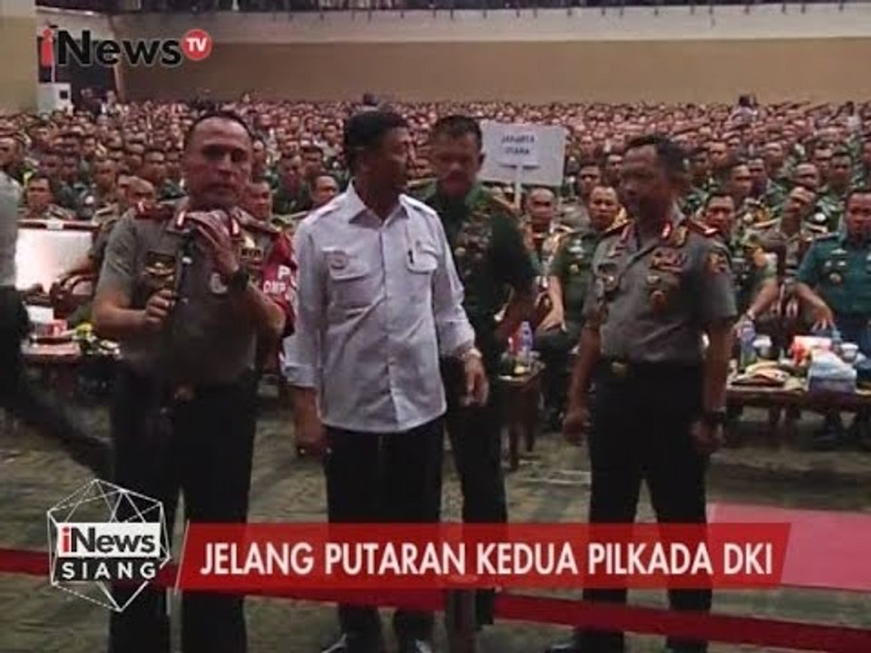 62 Ribu Pasukan Gabungan Akan Disiagakan Untuk Pengamanan Pilkada DKI Jakarta - iNews Siang 18/04