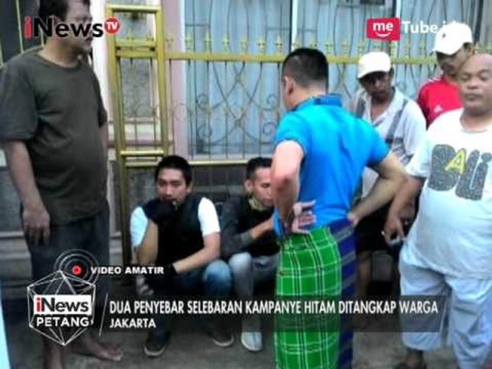 Warga Mampang Jaksel Menangkap 2 Orang Penyebar Kampanye Hitam Anies-Sandi - iNews Petang 18/04