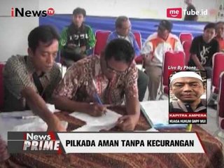 Kami Berharap Pilkada Berlangsung Adil & Transparan Part 03 - iNews Prime 18/04