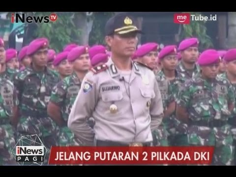 Apel Gabungan TNI - Polri Untuk Pengamanan Pilkada di Jakarta Selatan - iNews Pagi 18/04