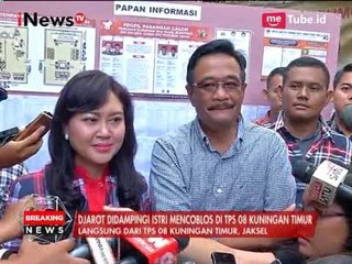 Cawagub Djarot & Keluarga Mulai Berikan Hak Suara di TPS - iNews Pilkada 2 19/04