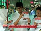 Cawagub Sandiaga & Keluarga Berikan Hak Suara di TPS 01 - iNews Pilkada 2 19/04
