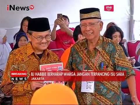 BJ Habibie Memberikan Hak Suaranya di TPS 05 - iNews Pilkada 2 19/04