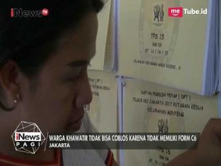 Khawatir Tidak Dapat Mencoblos, Warga Datangi Kantor Panitia pemungutan suara - iNews Pagi 19/04