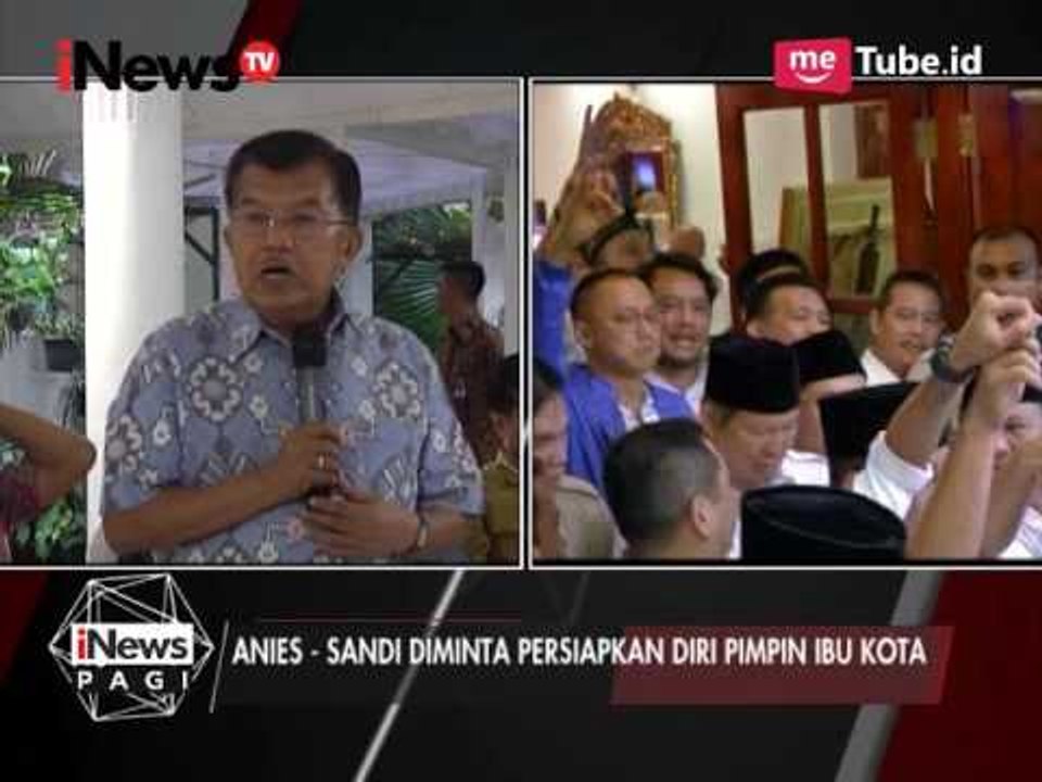 Wapres JK Apresiasi Jalannya Pilkada DKI yang Berlangsung Damai - iNews Pagi 20/04