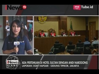 Mega Korupsi e-KTP, Ada Pertemuan di Hotel Sultan Dengan Andi Narogong - iNews Siang 20/04