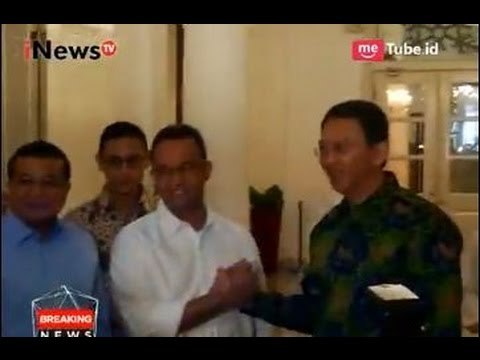 Ikut Pembahasan APBD 2018, Ahok Sambut Anies di Balai Kota - Breaking News 20/04