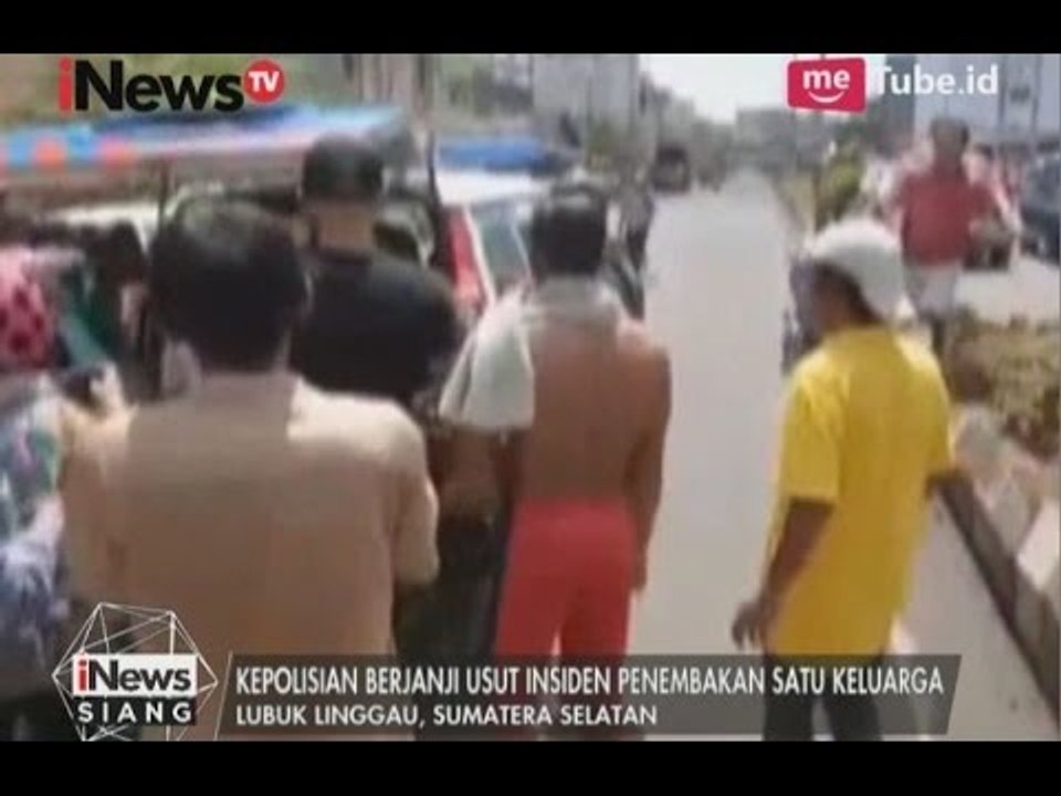 Penembakan di Lubuk Linggau, Kapolda Sumsel Janji Tindak Tegas Anggotanya - iNews Siang 20/04