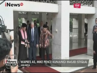 Di Indonesia, Waspres AS Mike Pence Kunjungi Masjid Istiqlal - iNews Malam 20/04