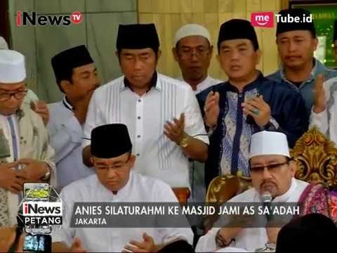Anies Silahturahmi ke Masjid Jami As Sa'adah | Sandi Fokus Rekonsiliasi - iNews Petang 23/04
